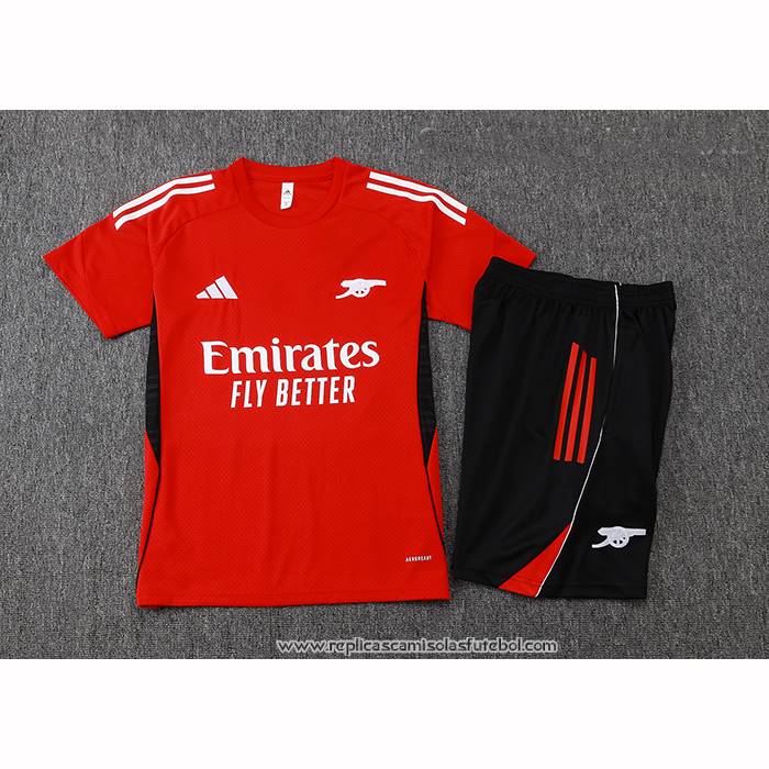 Fato de Treino
 Arsenal 2025-2026 Manga Curta
 Vermelho
 - Calcas Curta
